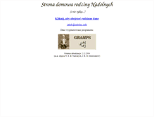 Tablet Screenshot of nadolny.info